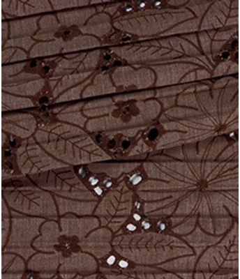 BORD PLISSADO MLG 2 CHOCO