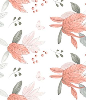 SWEET HOME 240 PRT ABR FLR 152-1 OFF WHI