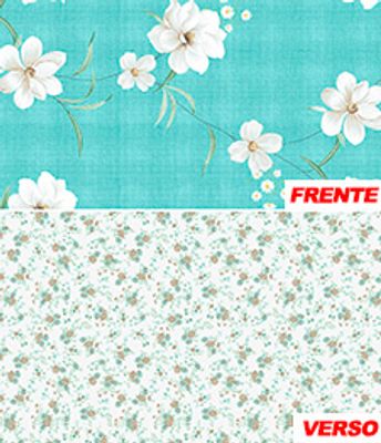 HOME DOUBLE COMM PRT FLR 28-1 TURQUESA