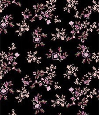 CREPE SAT SOFIST PRT FLR 1-2 PRETO