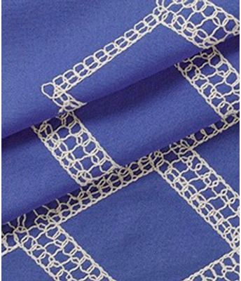BORD LINEN CORDONE AZUL REAL