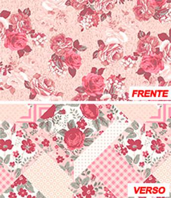 HOME DOUBLE PRT FCH FLR 3-1 ROSA