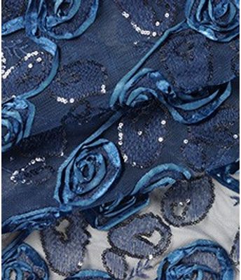 TULE FILETTO PAETE UTILITARY BLUE