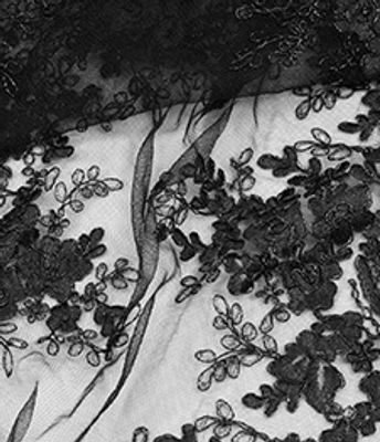 TULE BORD SWISS DIANA LUX PRETO