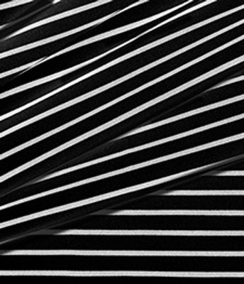 MLH SCUBA CREPE LIST PRETO