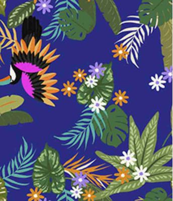 VISC LEBLON PRT TRP 1-2 AZUL MATISSE