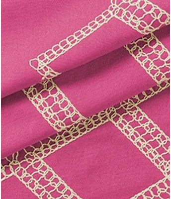 BORD LINEN CORDONE SUPER PINK