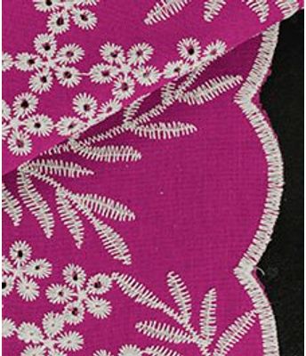 BORD LINEN IBIZA BICOLOR 2 PINK FLAMBE