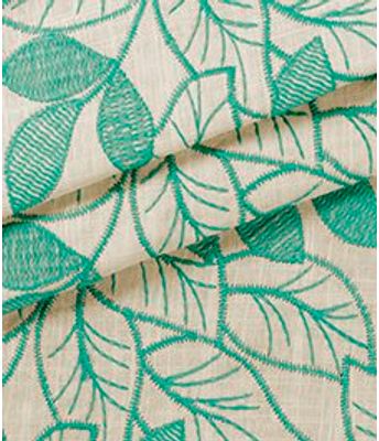 VOIL BORD SLUB 1 AZUL CANCUN/MACRAME