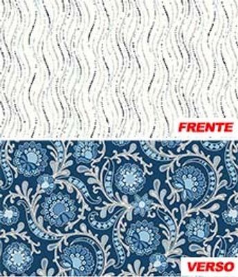 HOME DOUBLE PRT GRF 1-1 AZUL