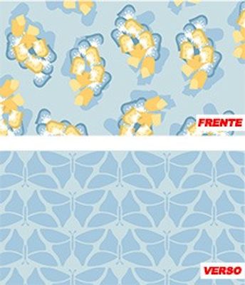 HOME DOUBLE PRT GRF 2-1 AZUL