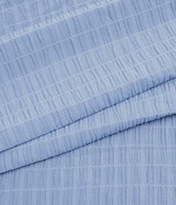 TRANSP CREPON TXT AZUL SERENO