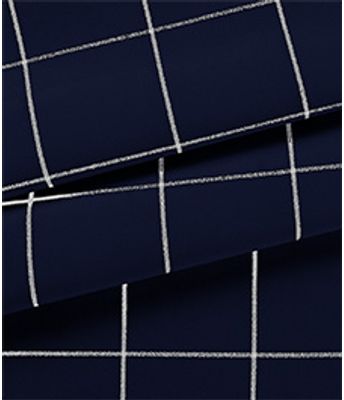 ALF CITIZEN CHECK BLUE SPACE