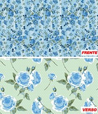 HOME DOUBLE PRT FLR 38-1 AZUL