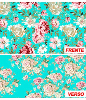 HOME DOUBLE PRT FCH FLR 9-1 TURQUESA