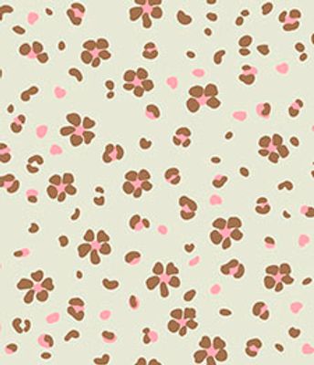 FLEECE MIKKELI PRT BCH 1-1 BEGE