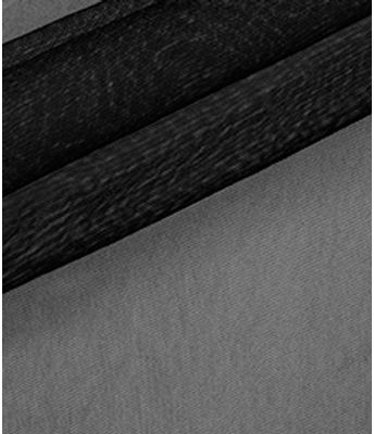 TULE INVISIBLE PRETO